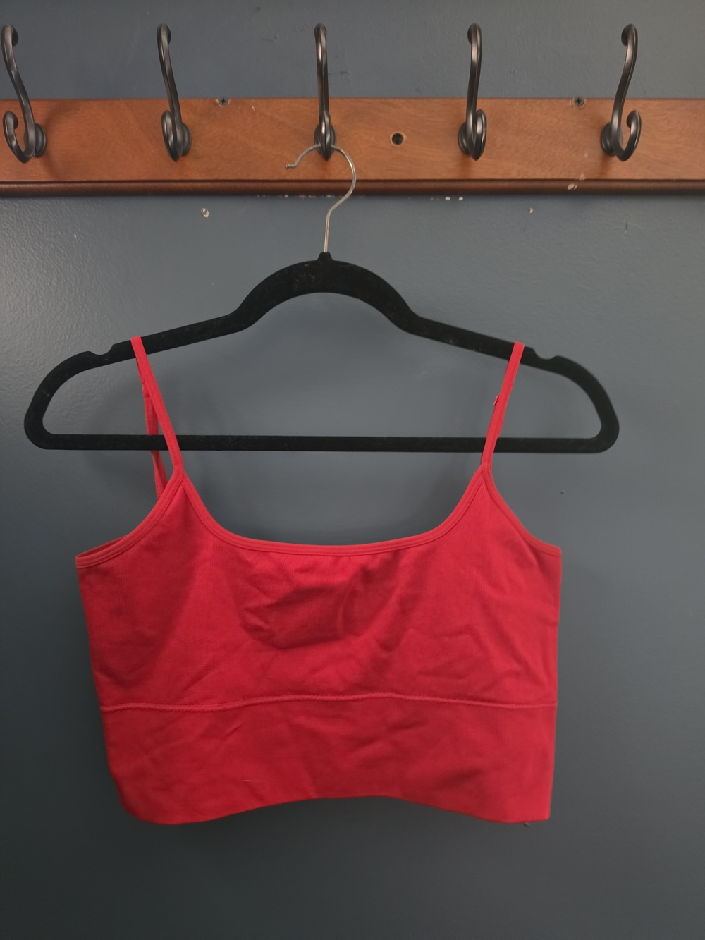Garage Red Bralette Tank Top